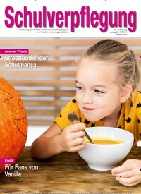 Titelbild der Ausgabe 3/2024 von Schulverpflegung. Diese Zeitschrift und viele weitere Gastronomiezeitschriften, Fashionmagazine, Beautymagazine als Abo oder epaper bei United Kiosk online kaufen.