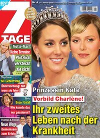 Titelbild der Ausgabe 4/2025 von Sieben Tage. Diese Zeitschrift und viele weitere Frauenzeitschriften als Abo oder epaper bei United Kiosk online kaufen.