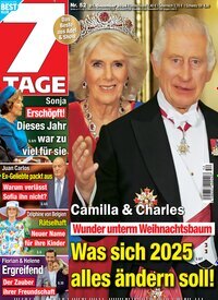 Titelbild der Ausgabe 52/2024 von Sieben Tage. Diese Zeitschrift und viele weitere Frauenzeitschriften als Abo oder epaper bei United Kiosk online kaufen.