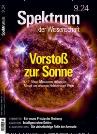 Titelbild der Ausgabe 9/2024 von Spektrum der Wissenschaft. Diese Zeitschrift und viele weitere Reisemagazine, Freizeitmagazine und Wissensmagazine als Abo oder epaper bei United Kiosk online kaufen.