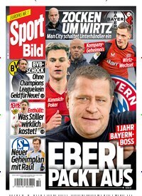 Titelbild der Ausgabe 10/2025 von Sport Bild. Diese Zeitschrift und viele weitere Sportmagazine als Abo oder epaper bei United Kiosk online kaufen.