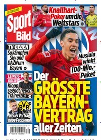 Titelbild der Ausgabe 49/2024 von Sport Bild. Diese Zeitschrift und viele weitere Sportmagazine als Abo oder epaper bei United Kiosk online kaufen.