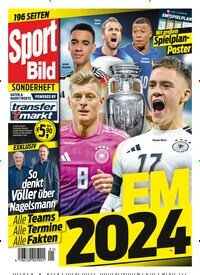 Titelbild der Ausgabe 1/2024 von Sport Bild Sonderheft. Diese Zeitschrift und viele weitere Sportmagazine als Abo oder epaper bei United Kiosk online kaufen.