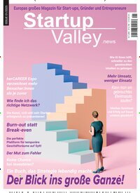 Titelbild der Ausgabe 1/2025 von Startup Valley News. Diese Zeitschrift und viele weitere Wirtschaftsmagazine und Politikmagazine als Abo oder epaper bei United Kiosk online kaufen.