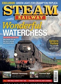 Titelbild der Ausgabe 563/2024 von Steam Railway. Diese Zeitschrift und viele weitere Computerzeitschriften, Tabletmagazine und Smartphonemagazine als Abo oder epaper bei United Kiosk online kaufen.