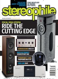 Titelbild der Ausgabe 3/2025 von Stereophile. Diese Zeitschrift und viele weitere Audiomagazine, Filmmagazine und Fotozeitschriften als Abo oder epaper bei United Kiosk online kaufen.