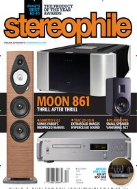 Titelbild der Ausgabe 12/2024 von Stereophile. Diese Zeitschrift und viele weitere Audiomagazine, Filmmagazine und Fotozeitschriften als Abo oder epaper bei United Kiosk online kaufen.