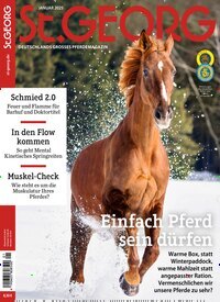 Titelbild der Ausgabe 1/2025 von St.Georg. Diese Zeitschrift und viele weitere Sportmagazine als Abo oder epaper bei United Kiosk online kaufen.