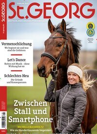 Titelbild der Ausgabe 2/2025 von St.Georg. Diese Zeitschrift und viele weitere Sportmagazine als Abo oder epaper bei United Kiosk online kaufen.