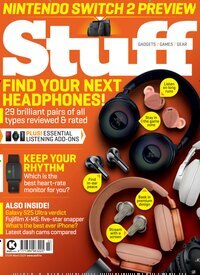 Titelbild der Ausgabe 3/2025 von Stuff. Diese Zeitschrift und viele weitere Computerzeitschriften, Tabletmagazine und Smartphonemagazine als Abo oder epaper bei United Kiosk online kaufen.