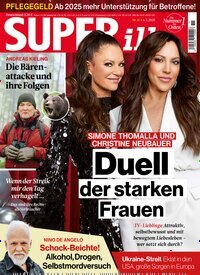 Titelbild der Ausgabe 11/2025 von SUPERillu. Diese Zeitschrift und viele weitere Lifestylemagazine und Peoplemagazine als Abo oder epaper bei United Kiosk online kaufen.