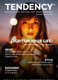 Titelbild der Ausgabe 1/2020 von Tendency International. Diese Zeitschrift und viele weitere Lifestylemagazine und Peoplemagazine als Abo oder epaper bei United Kiosk online kaufen.