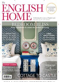 Titelbild der Ausgabe 1/2025 von The English Home. Diese Zeitschrift und viele weitere Gartenzeitschriften und Wohnzeitschriften als Abo oder epaper bei United Kiosk online kaufen.