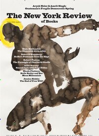 Titelbild der Ausgabe 1/2025 von The New York Review of Books. Diese Zeitschrift und viele weitere Reisemagazine, Freizeitmagazine und Wissensmagazine als Abo oder epaper bei United Kiosk online kaufen.