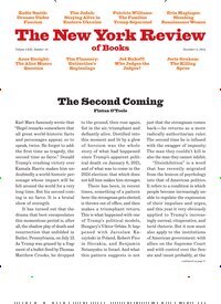 Titelbild der Ausgabe 18/2024 von The New York Review of Books. Diese Zeitschrift und viele weitere Reisemagazine, Freizeitmagazine und Wissensmagazine als Abo oder epaper bei United Kiosk online kaufen.