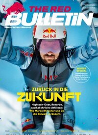 Titelbild der Ausgabe 1/2025 von The Red Bulletin - Österreich. Diese Zeitschrift und viele weitere Lifestylemagazine und Peoplemagazine als Abo oder epaper bei United Kiosk online kaufen.