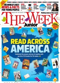 Titelbild der Ausgabe 7/2025 von The Week Junior USA. Diese Zeitschrift und viele weitere Jugendzeitschriften und Kinderzeitschriften als Abo oder epaper bei United Kiosk online kaufen.