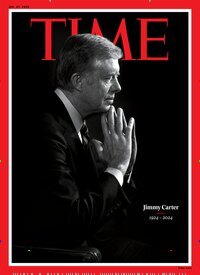 Titelbild der Ausgabe 1/2025 von Time Magazine International Edition. Diese Zeitschrift und viele weitere Wirtschaftsmagazine und Politikmagazine als Abo oder epaper bei United Kiosk online kaufen.