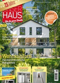 Titelbild der Ausgabe 9/2024 von Unser Haus. Diese Zeitschrift und viele weitere Gartenzeitschriften und Wohnzeitschriften als Abo oder epaper bei United Kiosk online kaufen.