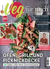 Titelbild der Ausgabe 2/2024 von Veg für mich. Diese Zeitschrift und viele weitere Kochzeitschriften und Backzeitschriften als Abo oder epaper bei United Kiosk online kaufen.