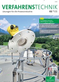 Titelbild der Ausgabe 2/2025 von Verfahrenstechnik. Diese Zeitschrift und viele weitere Industriemagazine und Handwerkmagazine als Abo oder epaper bei United Kiosk online kaufen.