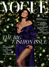 Titelbild der Ausgabe 9/2024 von Vogue UK. Diese Zeitschrift und viele weitere Modemagazine und DIY-Magazine als Abo oder epaper bei United Kiosk online kaufen.