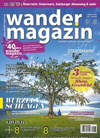 Titelbild der Ausgabe 223/2024 von Wandermagazin. Diese Zeitschrift und viele weitere Reisemagazine, Freizeitmagazine und Wissensmagazine als Abo oder epaper bei United Kiosk online kaufen.