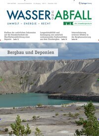 Titelbild der Ausgabe 12/2024 von Wasser und Abfall. Diese Zeitschrift und viele weitere Naturzeitschriften, Landwirtschaftszeitungen und Umweltmagazine als Abo oder epaper bei United Kiosk online kaufen.