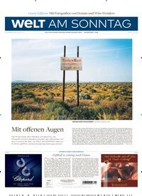 Titelbild der Ausgabe 50/2024 von Welt am Sonntag Gesamtausgabe. Diese Zeitschrift und viele weitere Zeitungsabos als Abo oder epaper bei United Kiosk online kaufen.