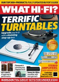 Titelbild der Ausgabe 1/2025 von What Hi-Fi?. Diese Zeitschrift und viele weitere Audiomagazine, Filmmagazine und Fotozeitschriften als Abo oder epaper bei United Kiosk online kaufen.