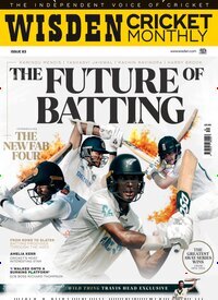 Titelbild der Ausgabe 83/2024 von Wisden Cricket Monthly. Diese Zeitschrift und viele weitere Sportmagazine als Abo oder epaper bei United Kiosk online kaufen.