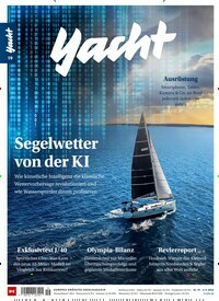 Titelbild der Ausgabe 19/2024 von Yacht. Diese Zeitschrift und viele weitere Sportmagazine als Abo oder epaper bei United Kiosk online kaufen.