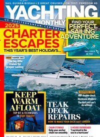 Titelbild der Ausgabe 3/2025 von Yachting Monthly. Diese Zeitschrift und viele weitere Sportmagazine als Abo oder epaper bei United Kiosk online kaufen.