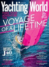 Titelbild der Ausgabe 1/2025 von Yachting World. Diese Zeitschrift und viele weitere Sportmagazine als Abo oder epaper bei United Kiosk online kaufen.