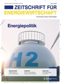 Titelbild der Ausgabe 4/2024 von Zeitschrift für Energiewirtschaft. Diese Zeitschrift und viele weitere Naturzeitschriften, Landwirtschaftszeitungen und Umweltmagazine als Abo oder epaper bei United Kiosk online kaufen.